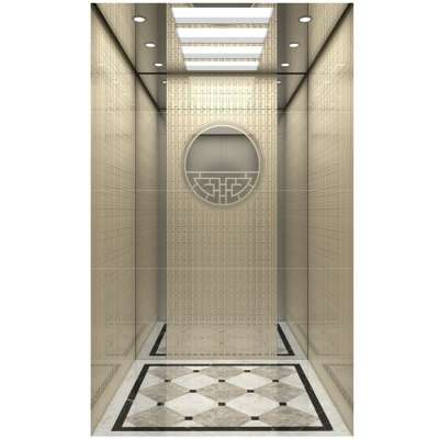 Mirror Stainless Steel Home Elevator Lift Passenger Elevator